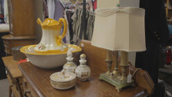 Various photos of the inventory from Village Junction Antiques.