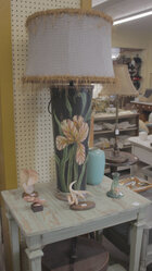 Various photos of the inventory from Village Junction Antiques.