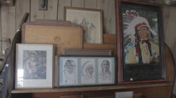 Various photos of the inventory from Village Junction Antiques.