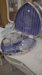 Various photos of the inventory from Village Junction Antiques.