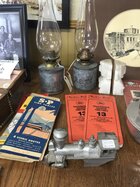 Various photos of the inventory from Village Junction Antiques.